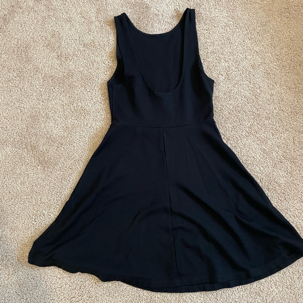 Cute short black dress size S